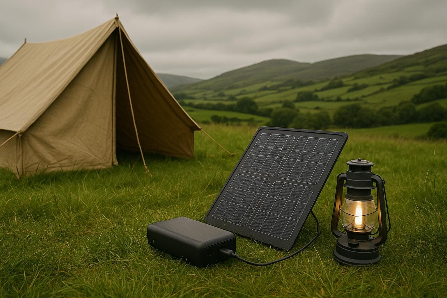 Do Solar Camping Devices Work in Irish Weather?