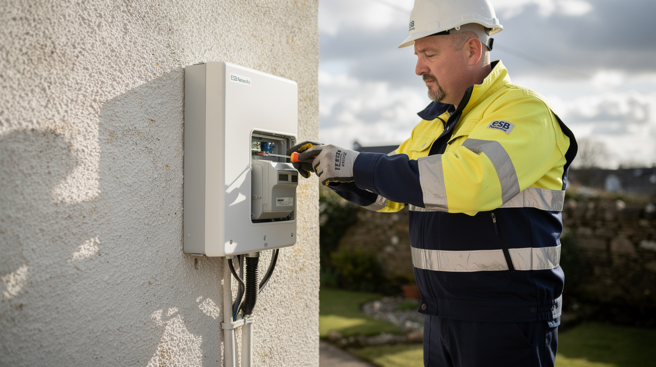 Solar monitoring app showing electricity generation