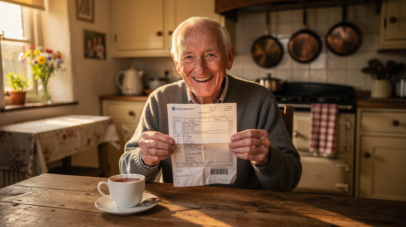 Sunlight on solar panels generating clean energy