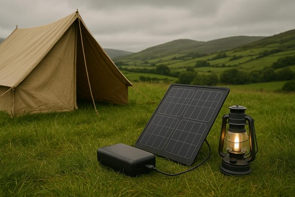 Do Solar Camping Devices Work in Irish Weather?