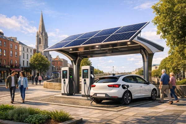 Solar EV Chargers: Cleaner Air for Irish Cities